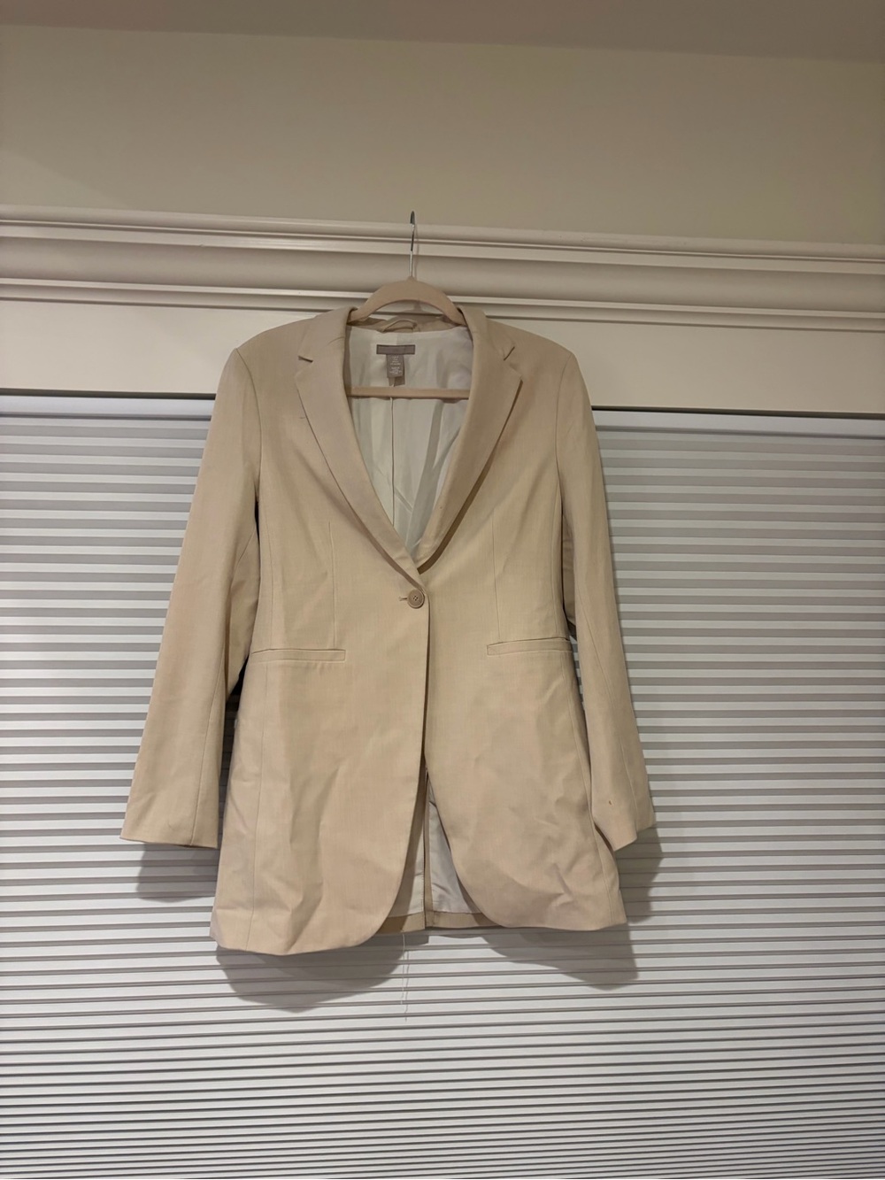 Brand new cream blazer